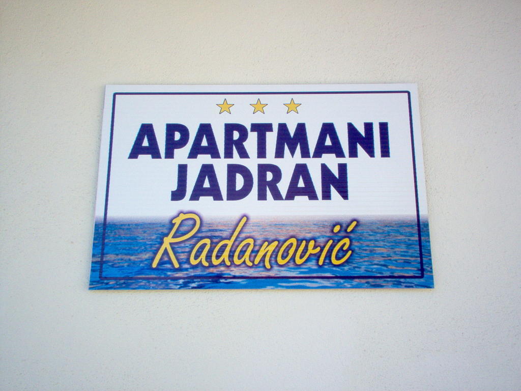 Apartments Jadran 헤르섹 외부 사진